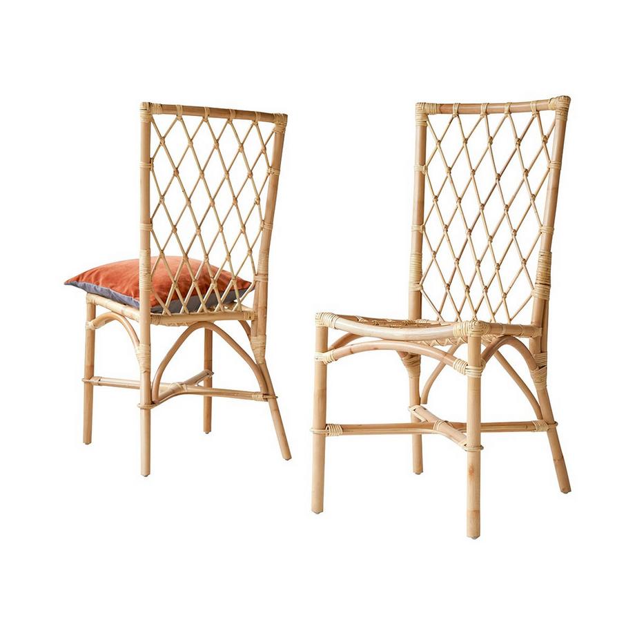 Sedia in rattan Zélie