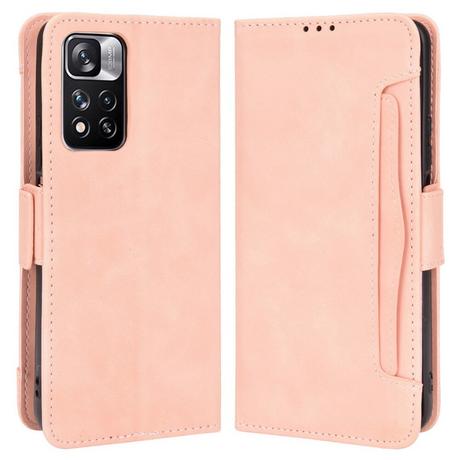 Cover-Discount  Xiaomi Redmi Note 11 Pro+ - Custodia Multiple Card Slot 