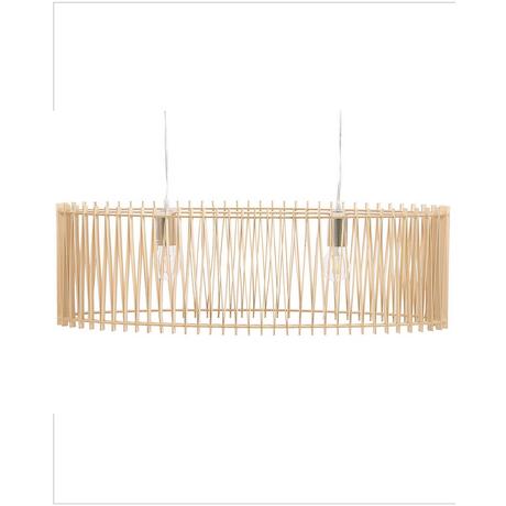 Beliani Lampadario en Legno compensato Boho CHARI  