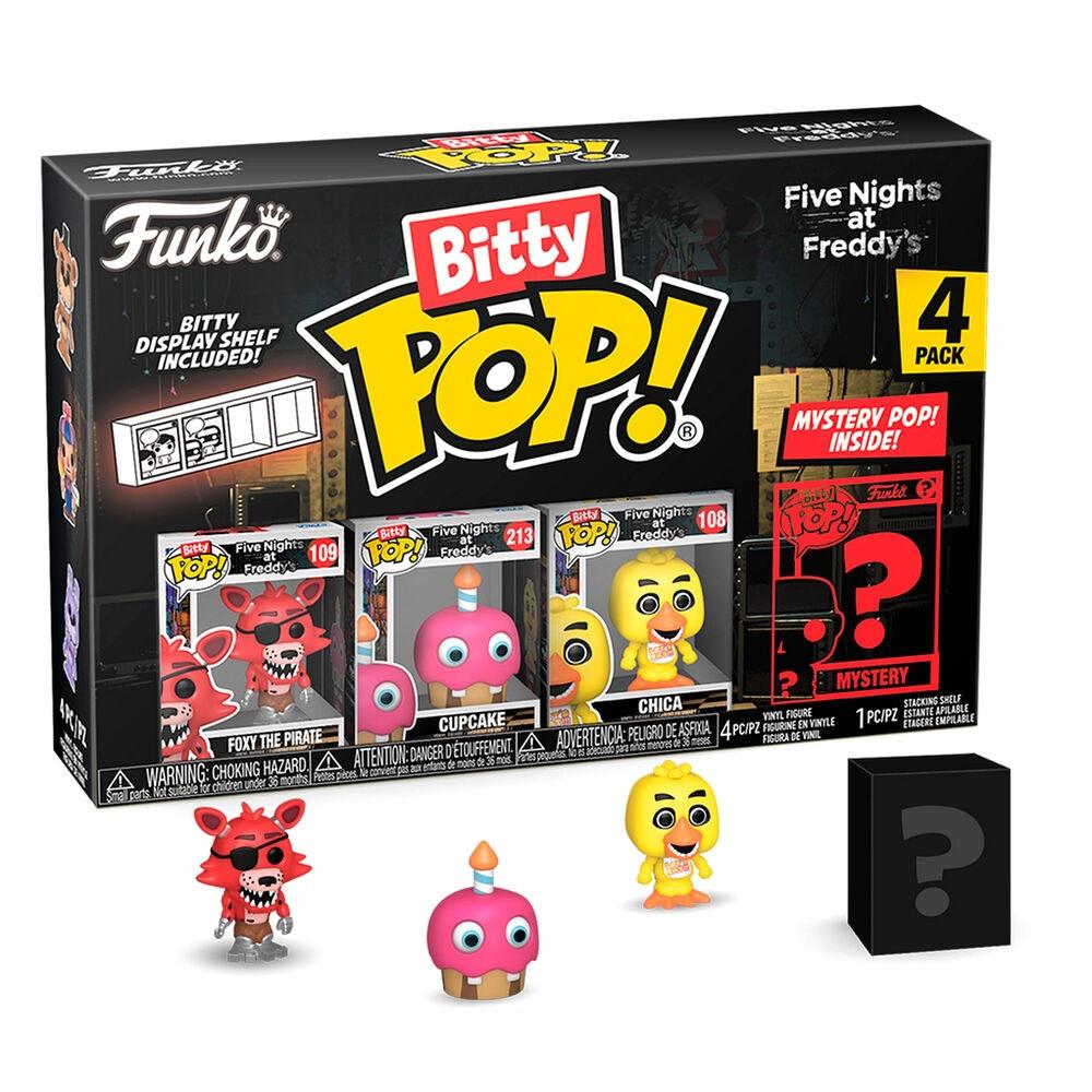Funko  Blister di 4 figure Bitty POP Five Nights at Freddys Foxy 