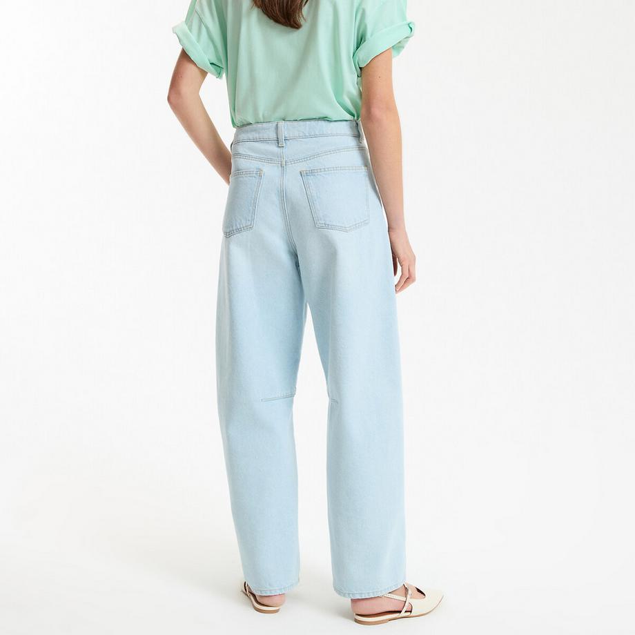 La Redoute Collections Wide Barrel Jeans  