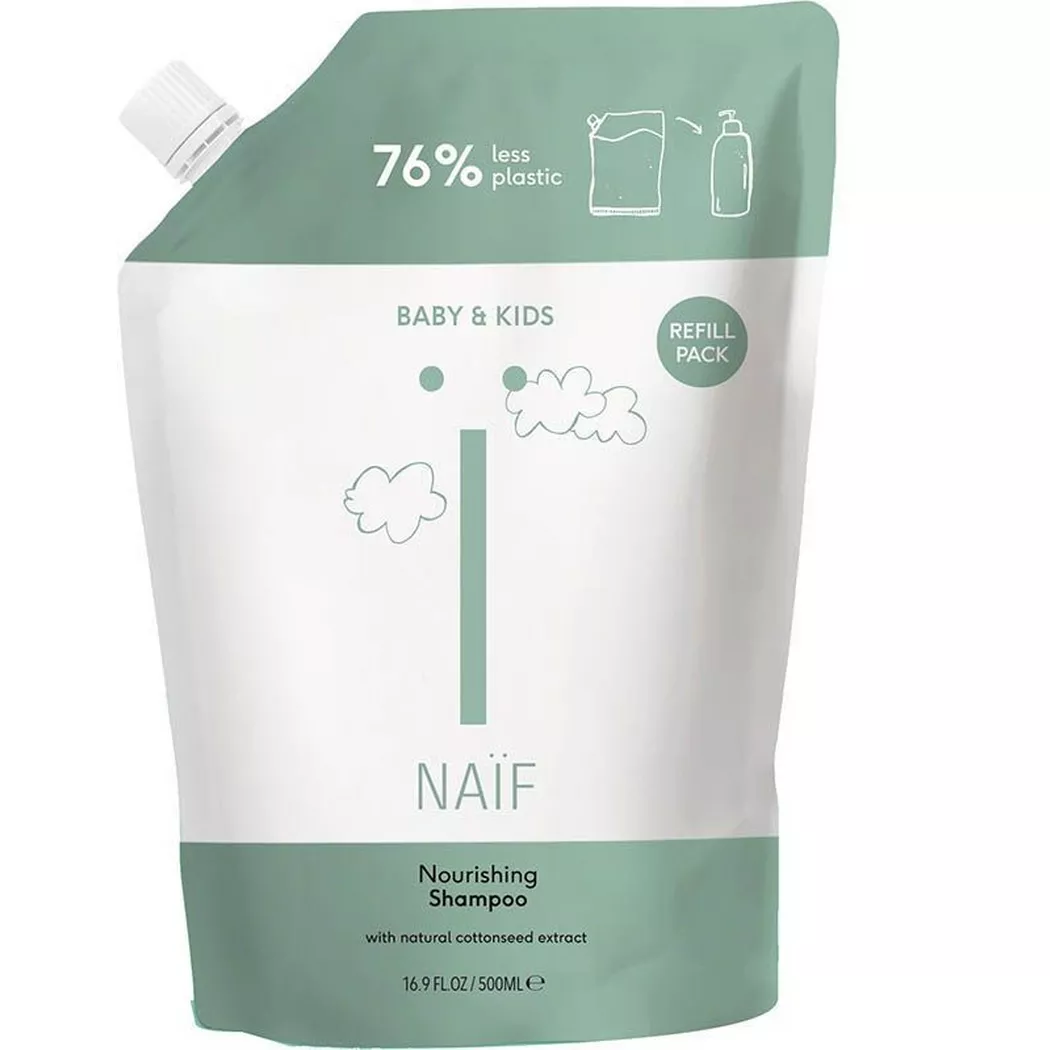Naïf Baby & Kinder Pflegendes Shampoo Nachfüllpackung