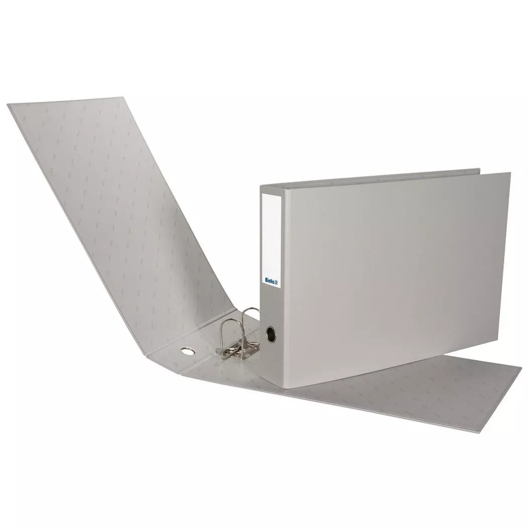 Biella – Ordner Spezialformat A3 quer, One Size, Taubengrau