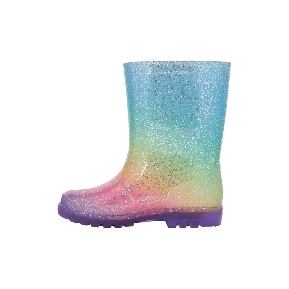Mountain Warehouse Bottes de pluie Tout-petit Splash Paillettes Arc-en-ciel  