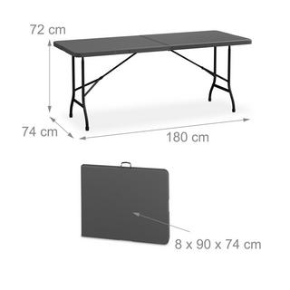 B2X Table de jardin pliante  