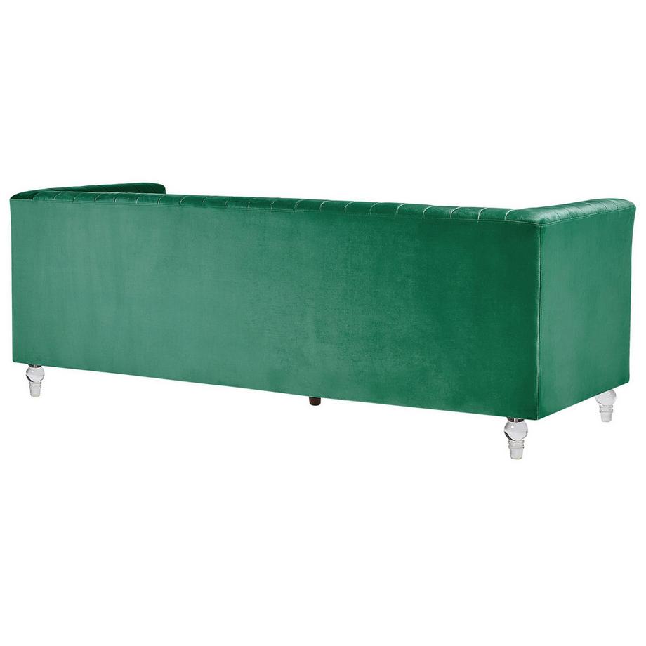 Beliani 3 Sitzer Sofa aus Samtstoff  ARVIKA  