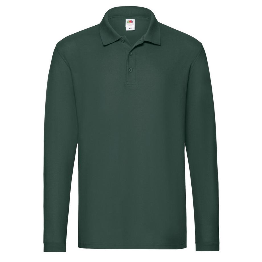 Fruit of the Loom Premium Langarm Poloshirt  