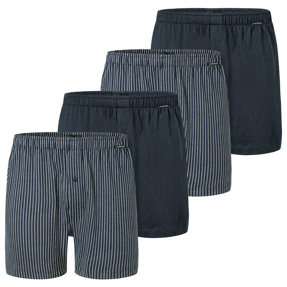 4er Pack Singel-Jersey - Boxershorts