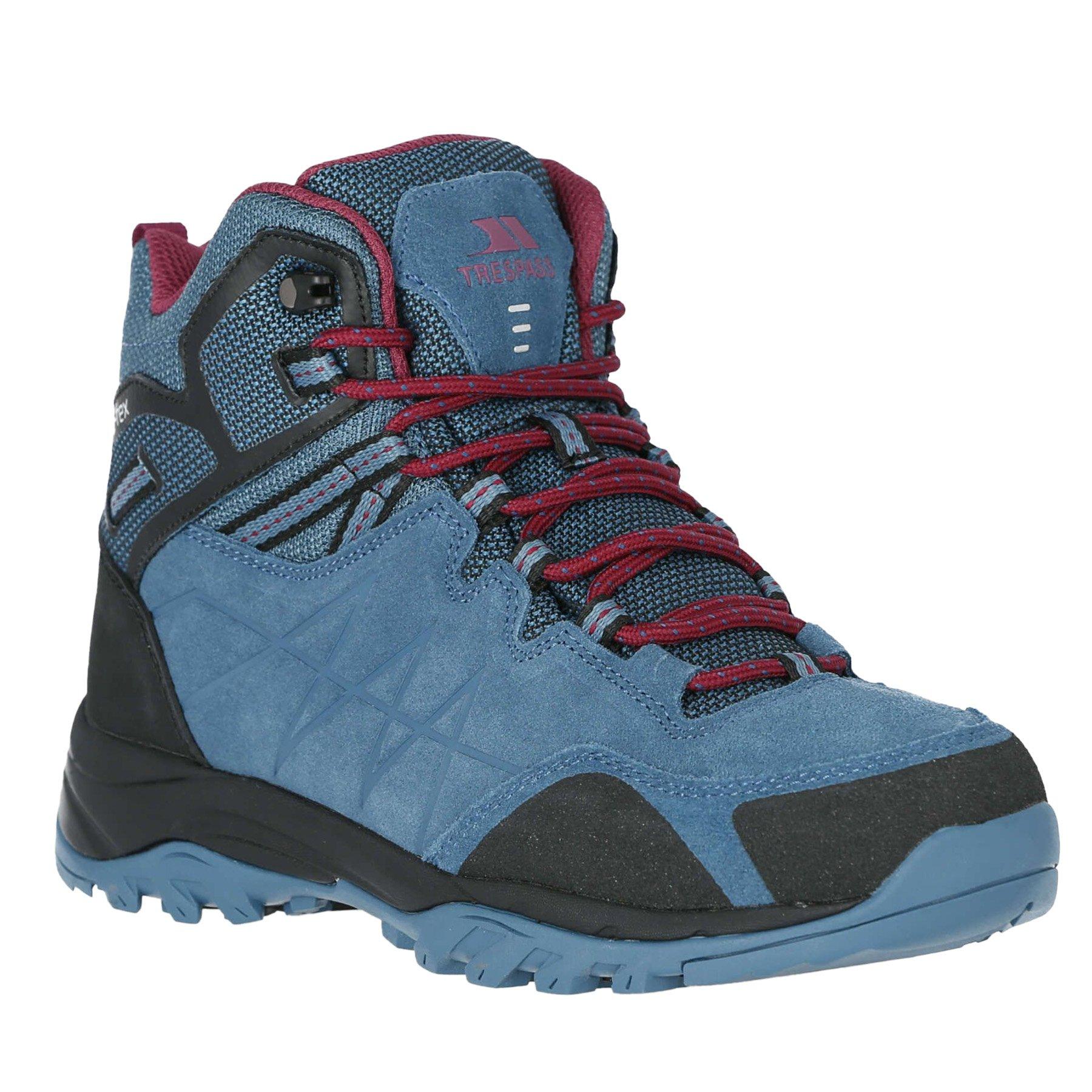Image of Wanderstiefel Nairne, Wildleder Damen Taubenblau 41