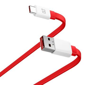 OnePlus 30W USB / USB-C Kabel Rot