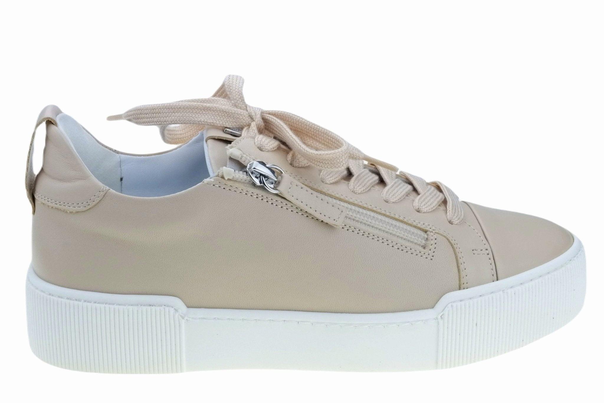Image of Comfy - Leder Sneaker Damen Beige 38.5