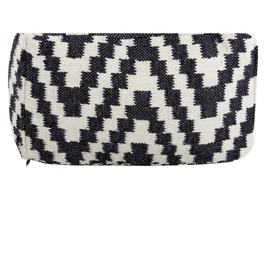 Beliani Pouf en Laine Moderne KNIDOS  