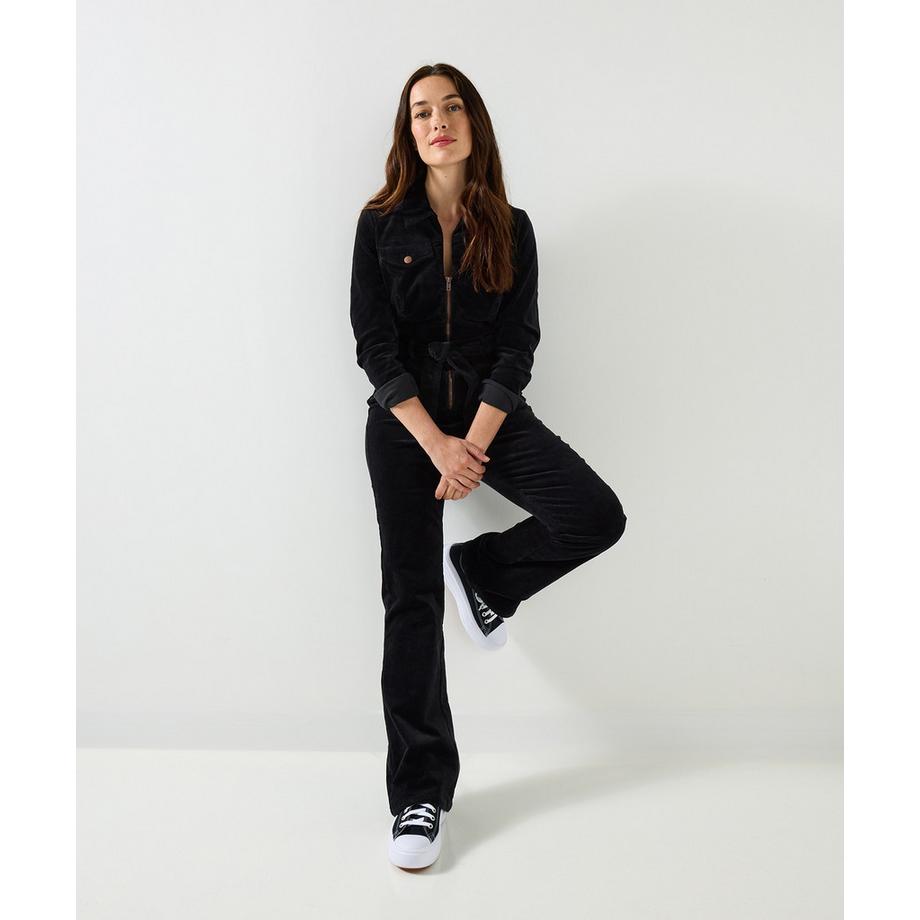 Retro-Stretch-Cord-Jumpsuit „Darcy“