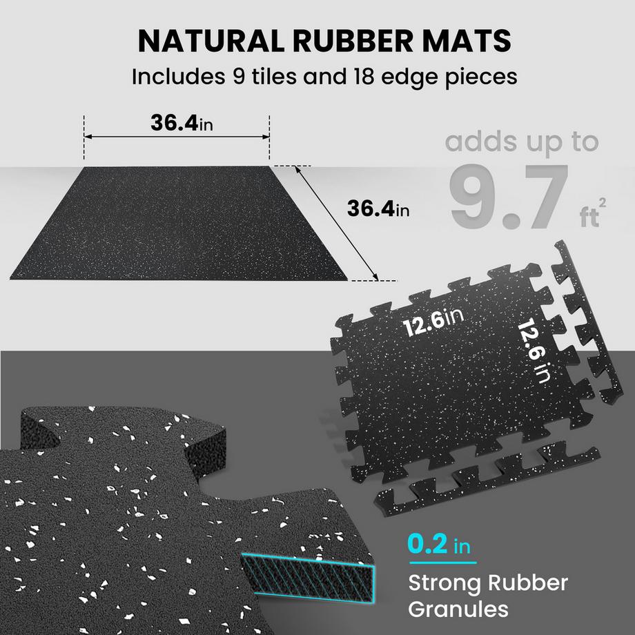 Bemaxx  Gummifußmatten 