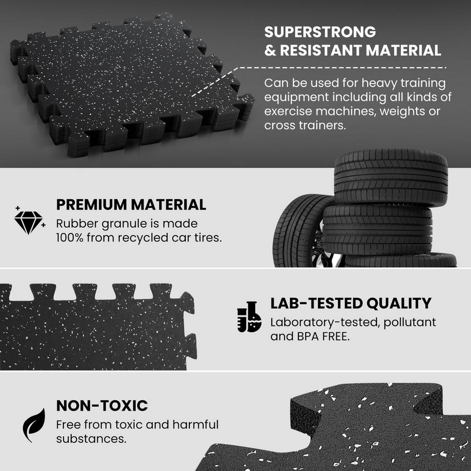 Bemaxx  Gummifußmatten 