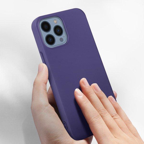 Avizar  Cover Silicone iPhone 13 Pro Viola 