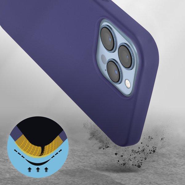 Avizar  Cover Silicone iPhone 13 Pro Viola 