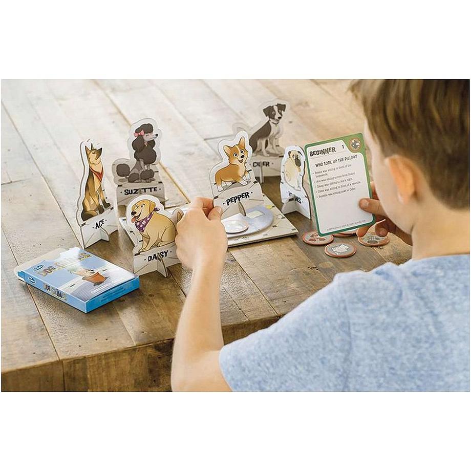 THINKFUN  ThinkFun - 76413 - Dog Crimes - Kombiniere die Hinweise und finde den Übeltäter! Deduktionsspiel für Fellnasenfreunde 