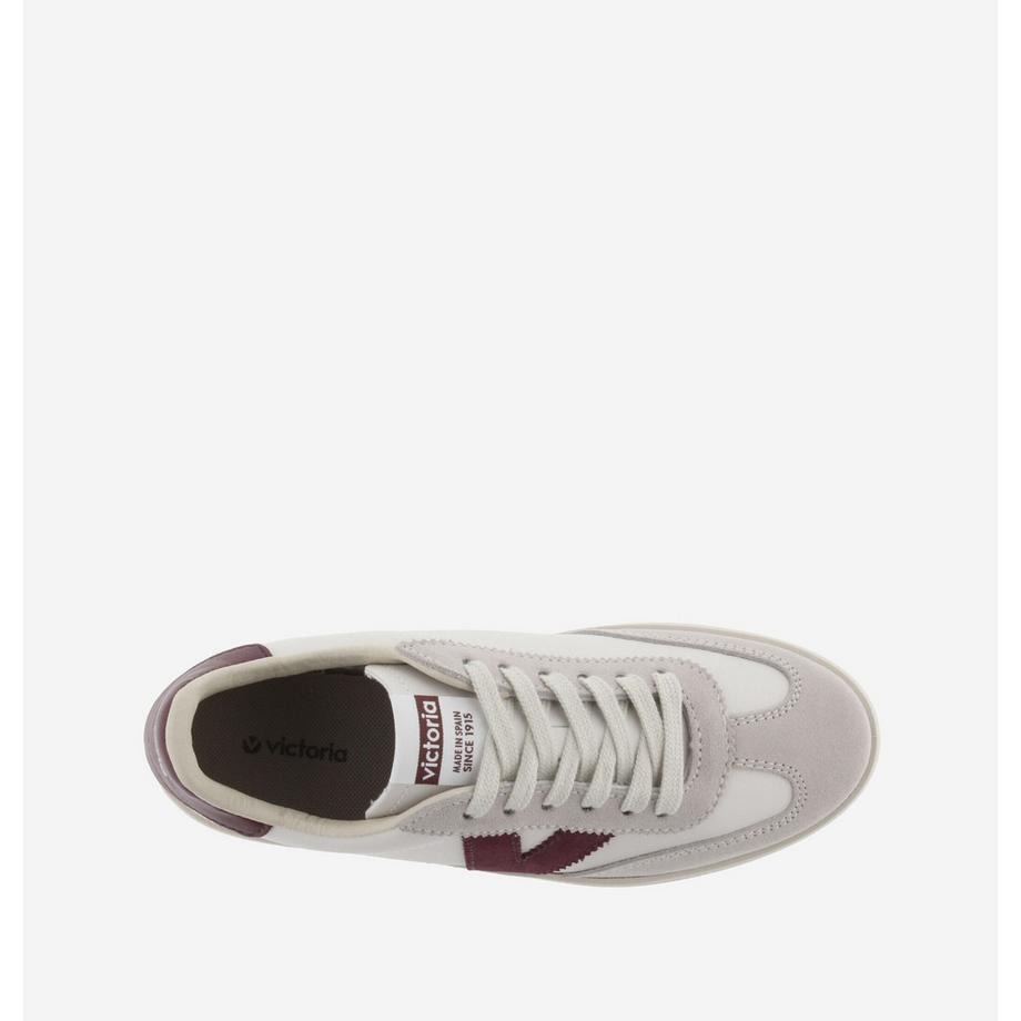 Victoria Baskets Berlin Ciclista effet cuir et daim  