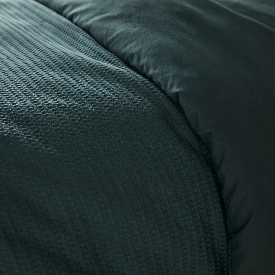 La Redoute Intérieurs Copripiumino Cotone Lavato Nido d'Ape  