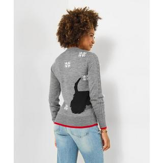 Joe Browns Pullover ricamato cane Scottie  