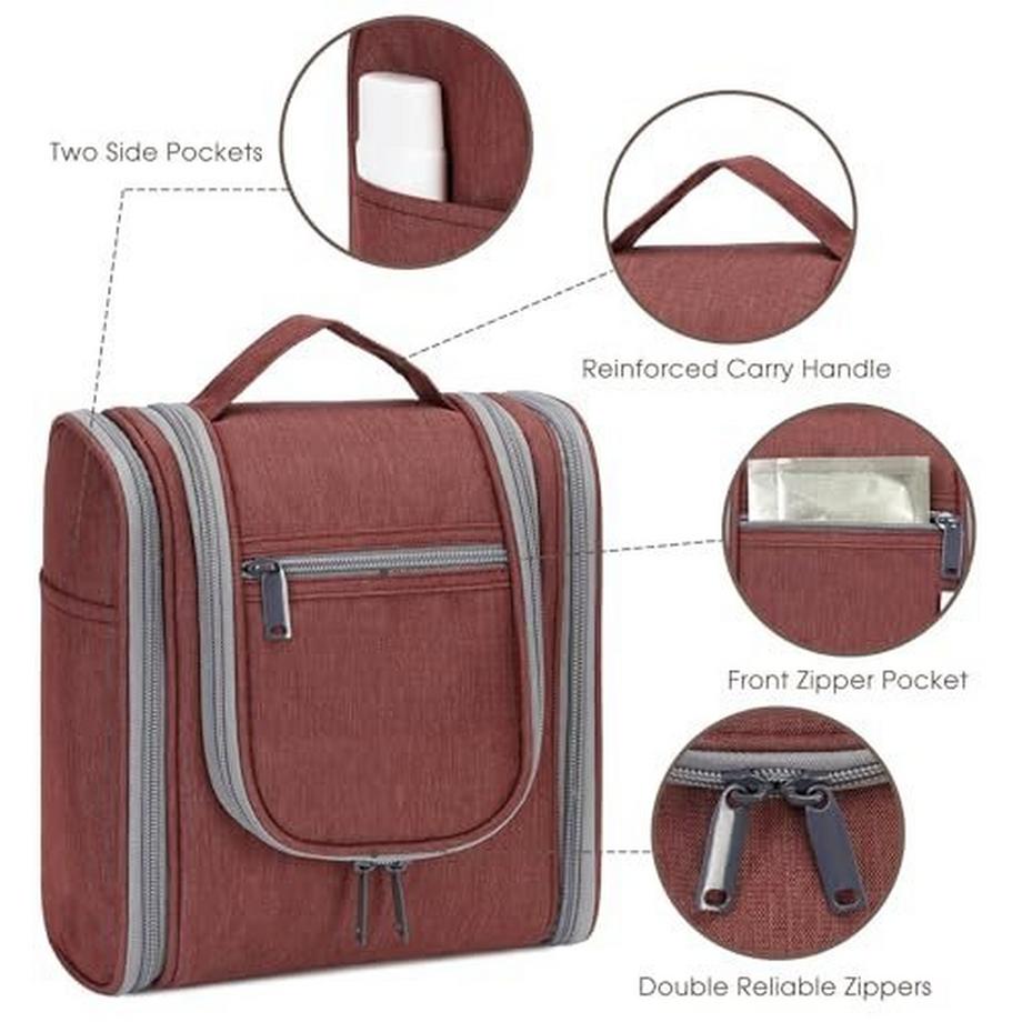 Only-bags.store  Kulturtasche - Kosmetiktasche - Waschbeutel, Date (medio) 