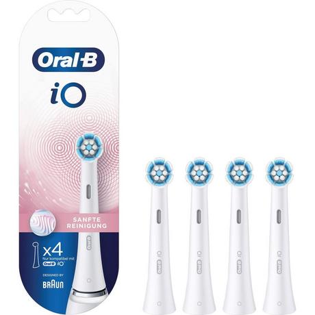 Oral-B iO  Zahnbürstenkopf iO Sanfte Reinigung 4 Stück 