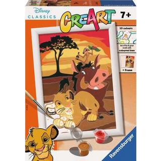 Ravensburger  Ravensburger CreArt Paint by Numbers - Lion King 