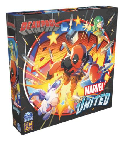 Image of Asmodee Marvel United Deadpool 40 min Brettspiel-Erweiterung Strategie Multicolor