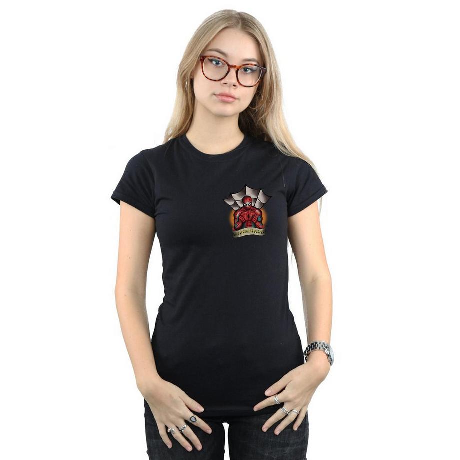 MARVEL T-Shirt Spider-Man Pocket Logo  
