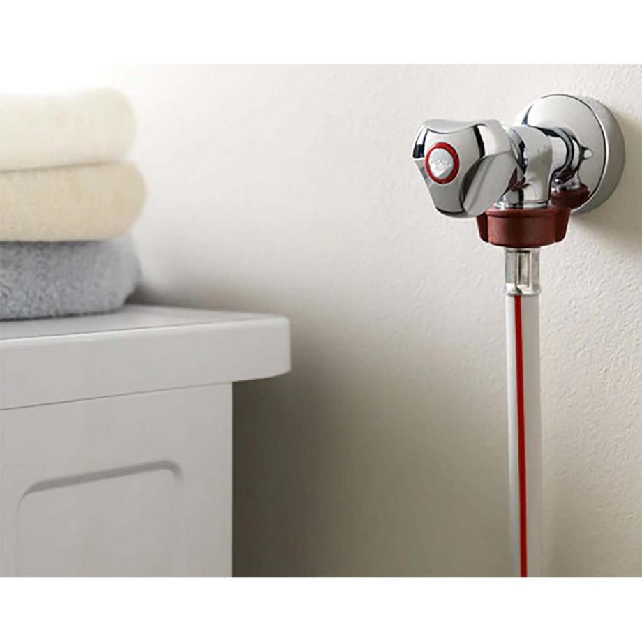 Nedis E2WIH250A Tuyau d'entrée 3/4 '' droit - 3/4 '' coudé 10 bar 90 °C 2.50 m  