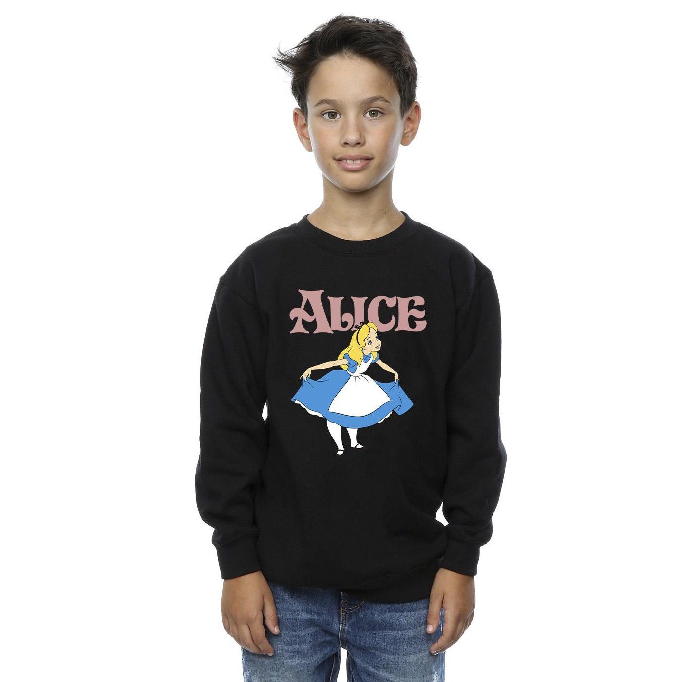 Disney  Alice In Wonderland Take A Bow Sweatshirt 