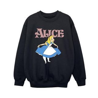 Disney  Alice In Wonderland Take A Bow Sweatshirt 