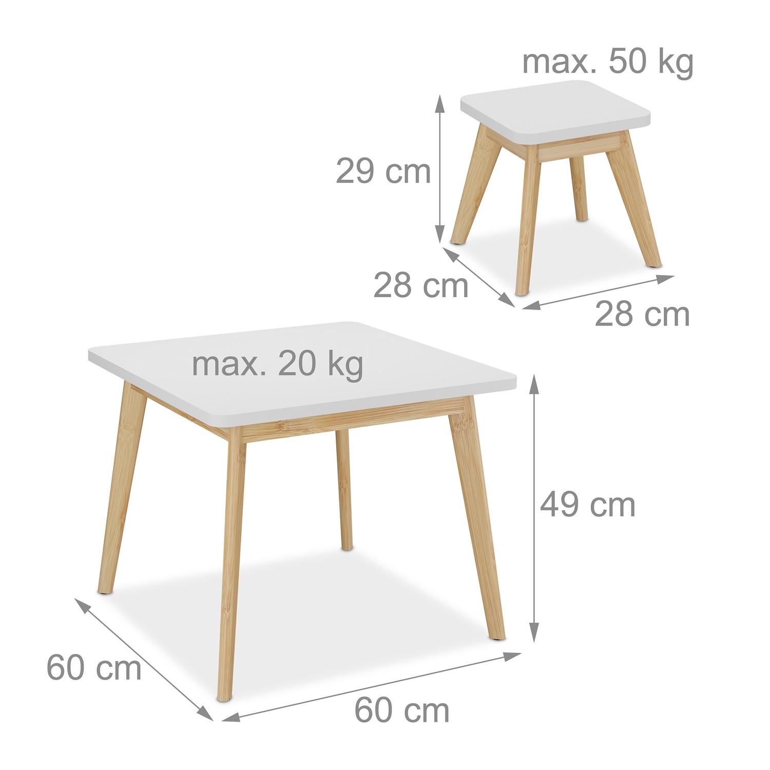 B2X  Ensemble de meubles pour enfants de 5 pièces 