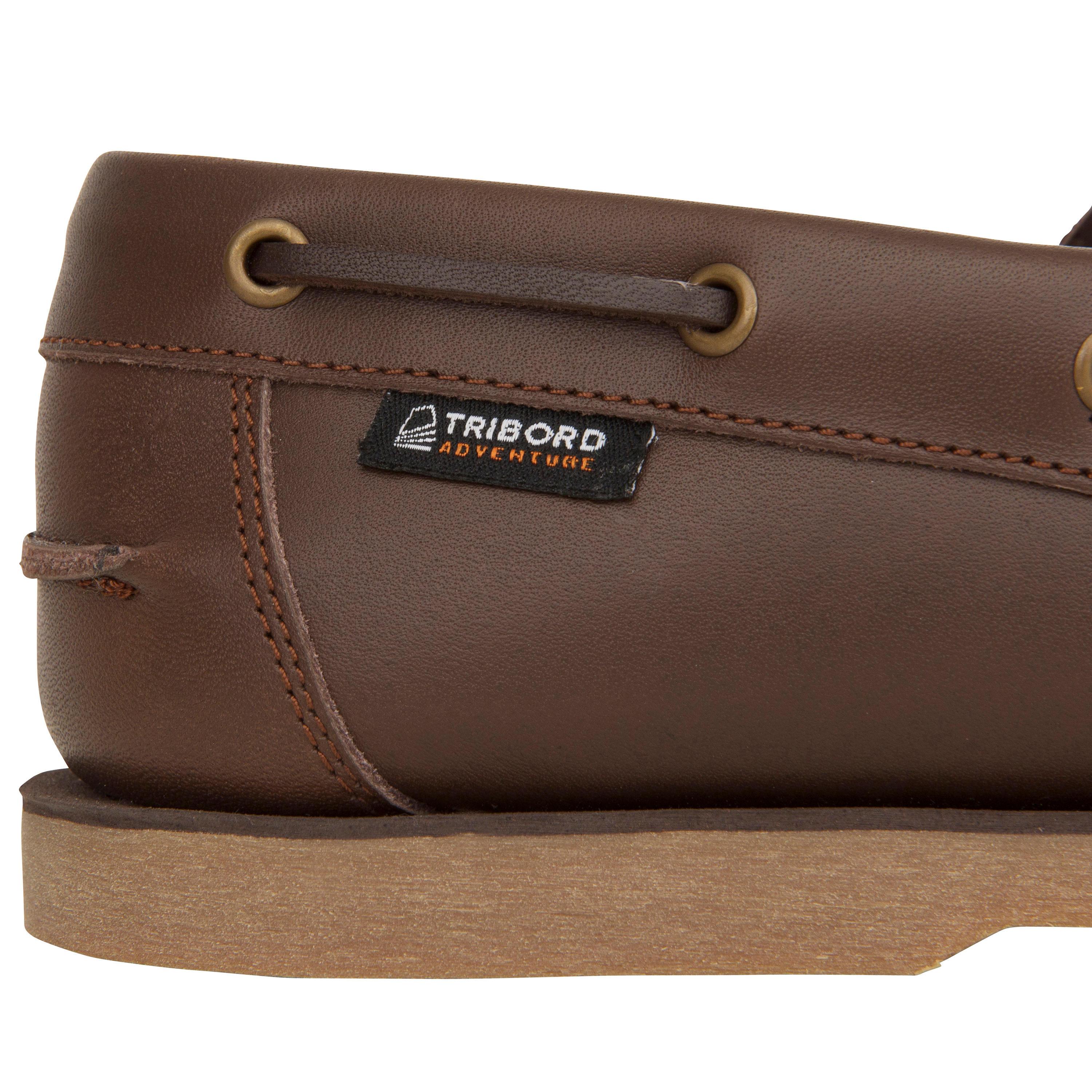 TRIBORD  Scarpe sportive uomo vela pelle 