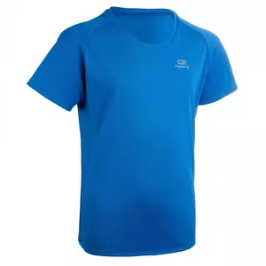 T-Shirt Leichtathletik Club personalisierbar Kinder blau