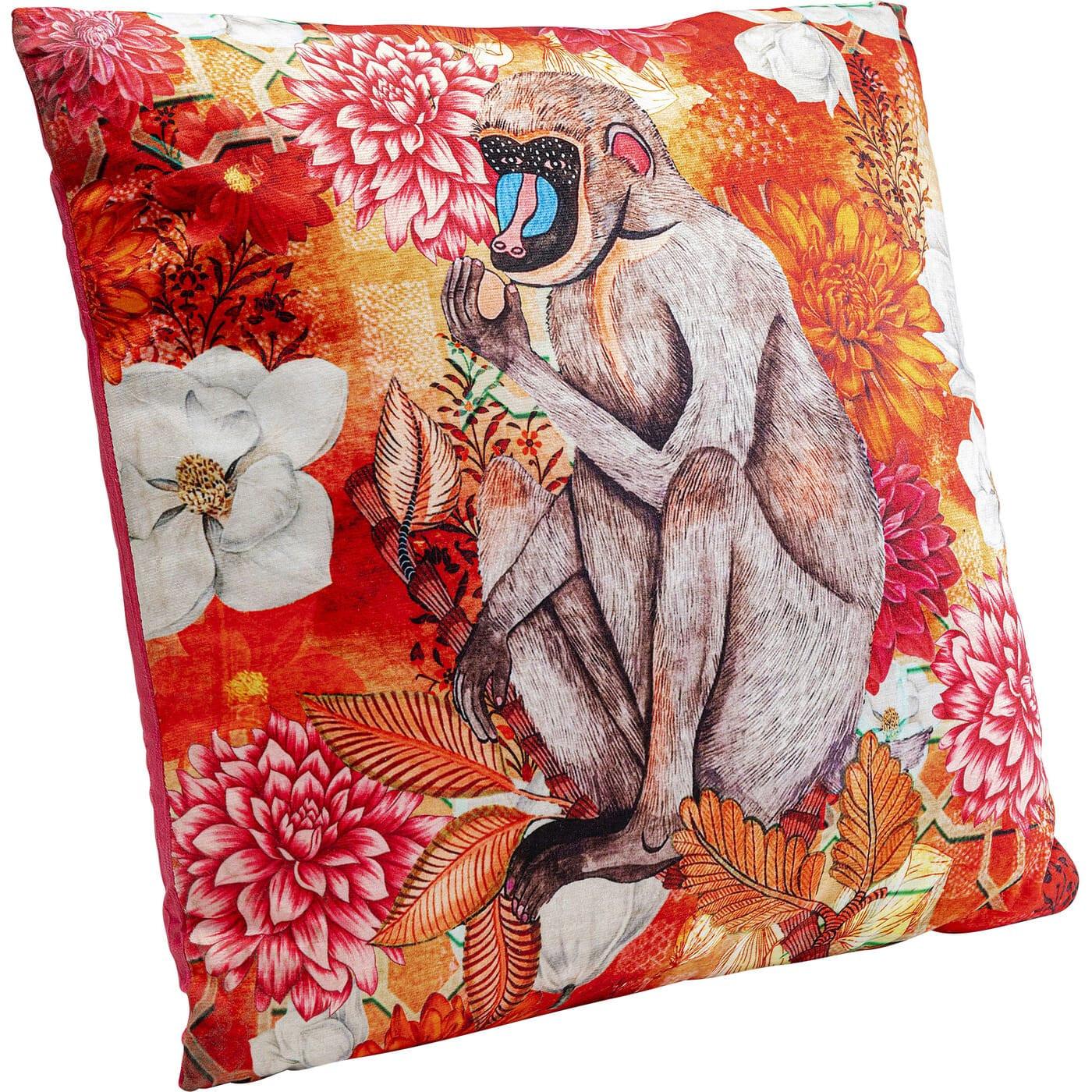 KARE Design Kissen Jungle Monkey 43x43  