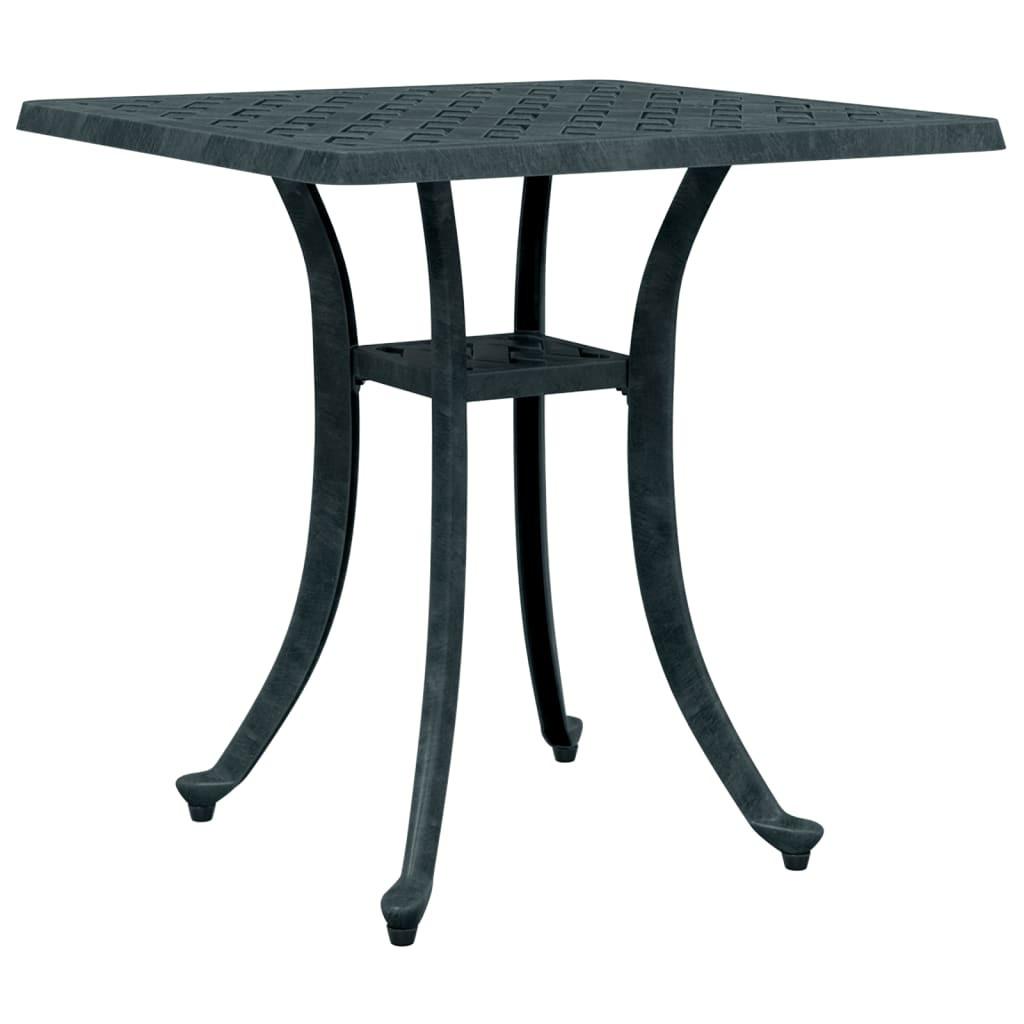 VidaXL Table de jardin aluminium  