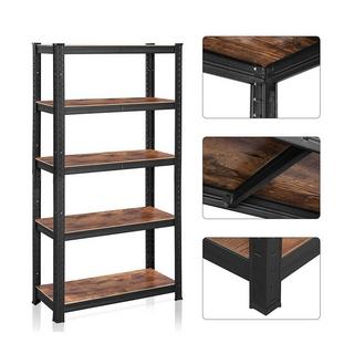 Calicosy Robustes, verstellbares Regal mit rustikalerer Oberfläche  