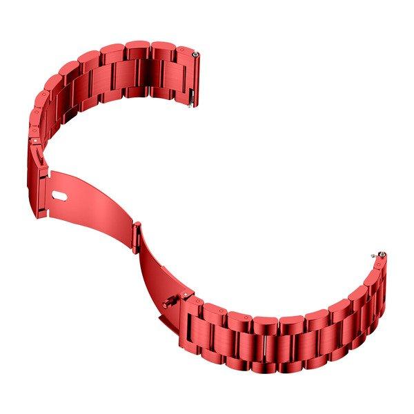 Avizar  Bracelet Huawei Watch GT 3 Maille Rouge 