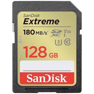 SanDisk  Extreme PLUS SDXC-Karte 128 GB UHS-I stoßsicher, Wasserdicht 