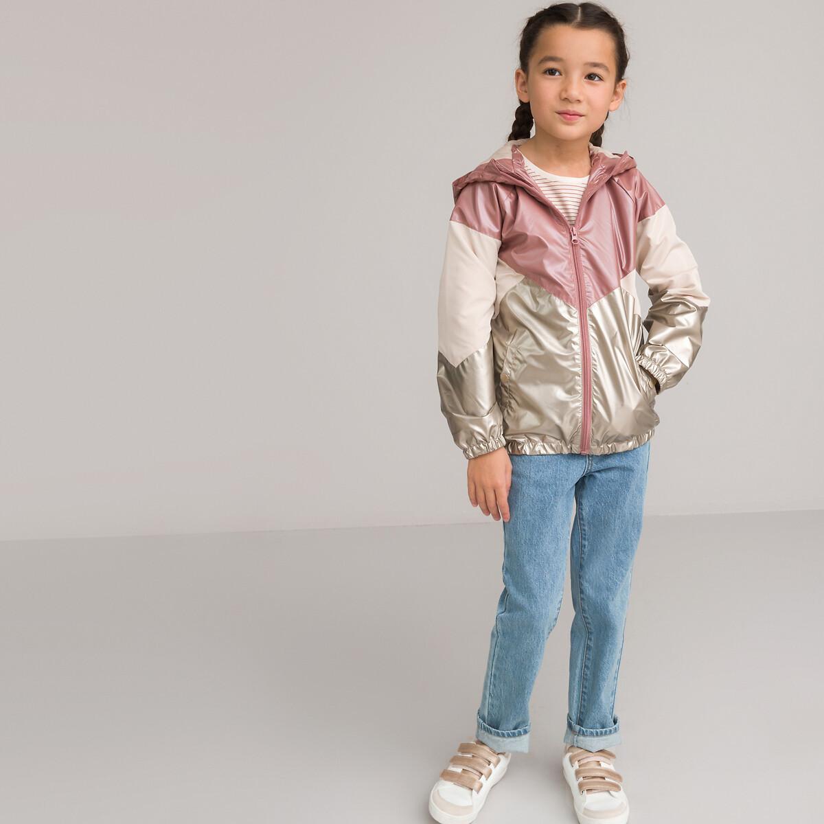 Image of Windjacke Mit Kapuze Mädchen Beige 114
