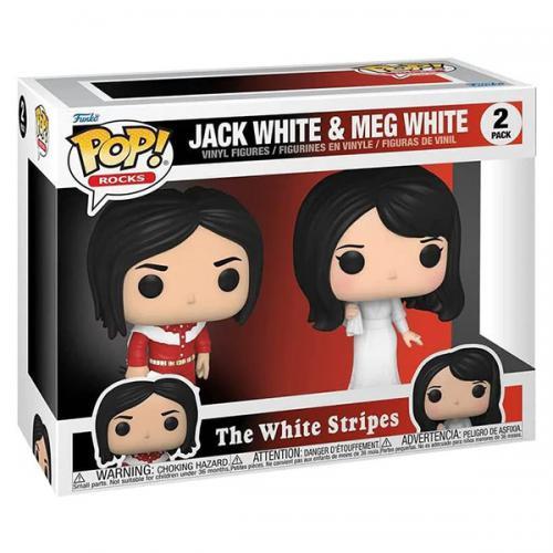 Funko  Funko Pop ! Rocks : The White Stripes (Jack & Meg 2 Pack) 