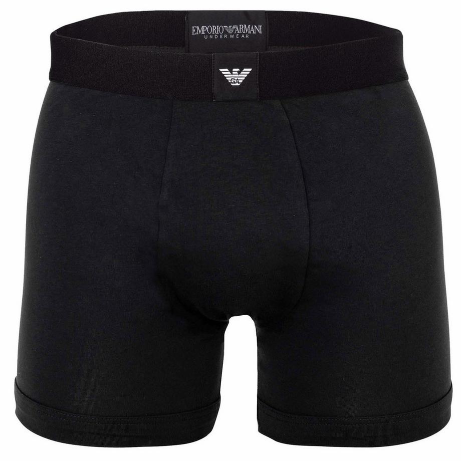 EMPORIO ARMANI Essential Logo Label Boxershorts 3er Pack  