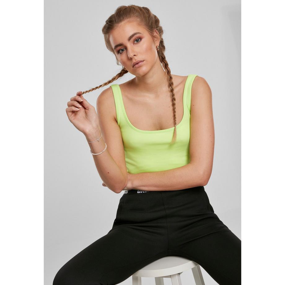 URBAN CLASSICS Crop Top Bretelles Larges  