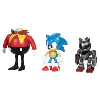 JAKKS Pacific  Sonic The Hedgehog 30th Anniversary Pack 3 Figuren 10cm 