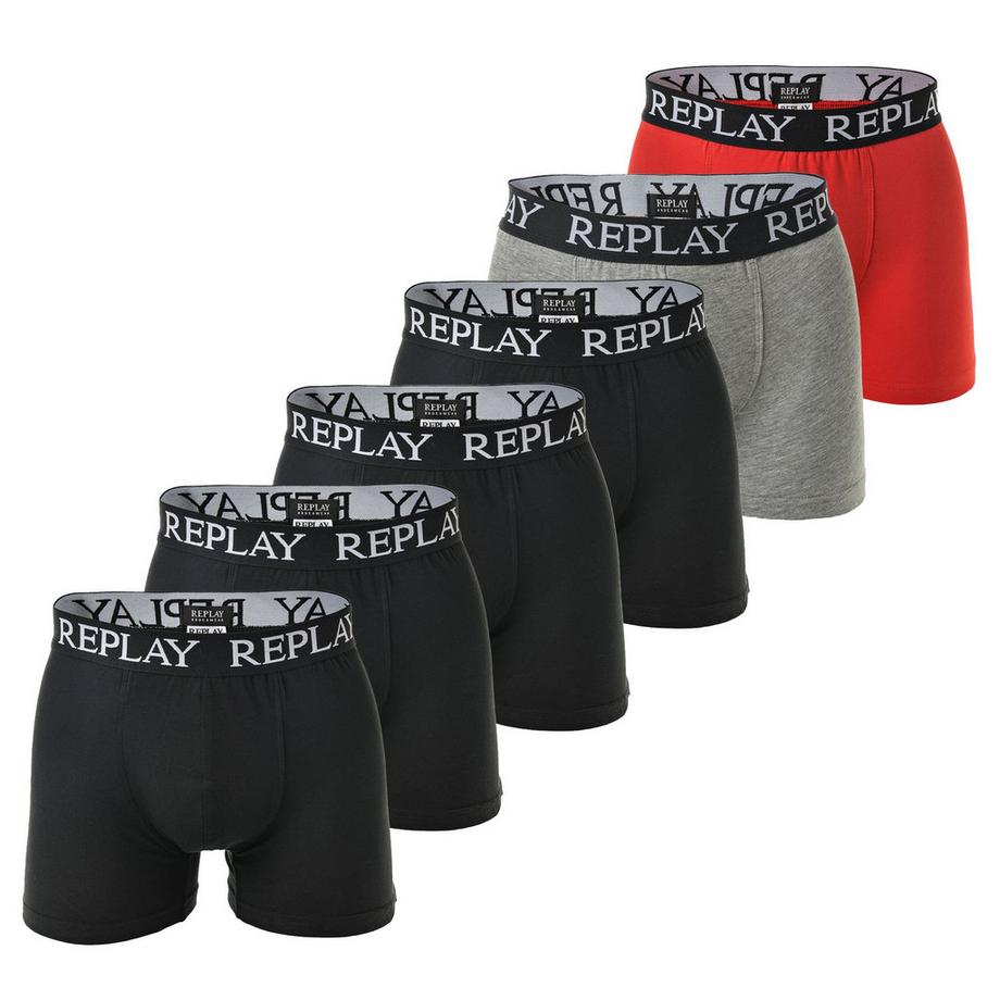 Boxershort  6er Pack Figurbetont