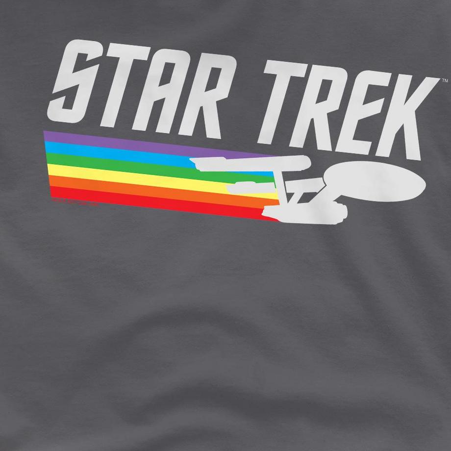 Star Trek Star Trek Rainbow Logo T-Shirt  