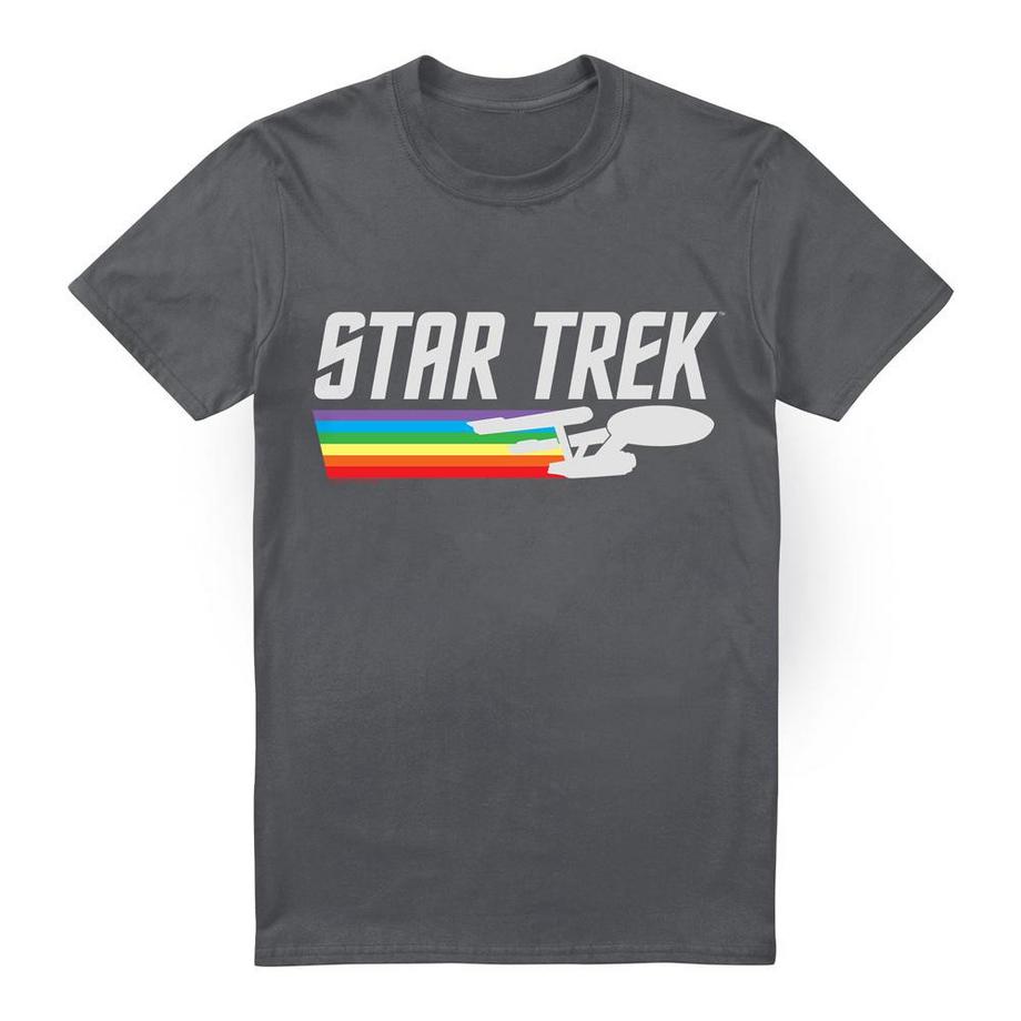 Star Trek Star Trek Rainbow Logo T-Shirt  