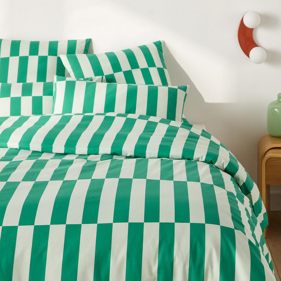 Duvetbezug aus 50% recycelter Baumwolle